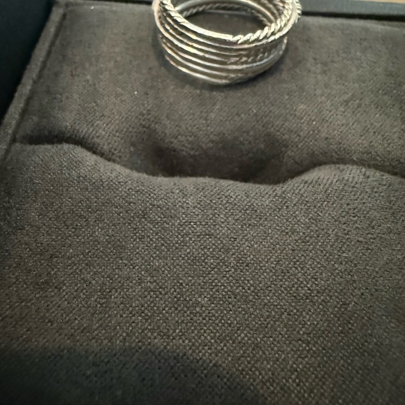 David Yurman Silver Women's Ring - Picture 5 of 10